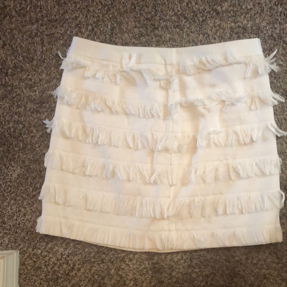 Limited brand off white short skirt worn once